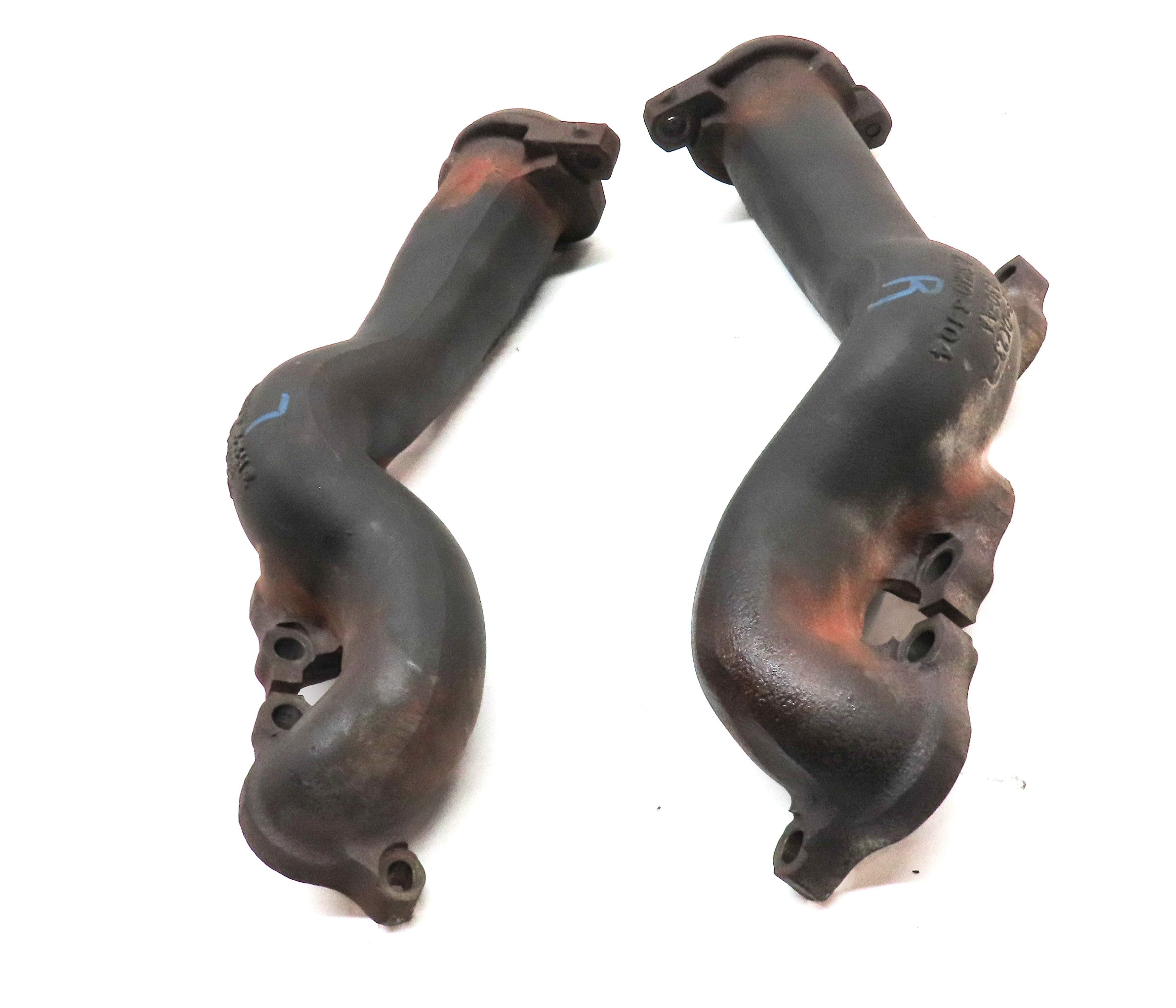 14-19 DISCOVERY RANGE ROVER SPORT (L405 L494 L462) 3.0L EXHAUST MANIFOLD SET-2 — exact item pictured